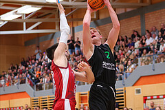 Basketball Zweite Liga 2023/24, Playoff, Finale Spiel 3 Mistelbach Mustangs vs. Union Deutsch Wagram