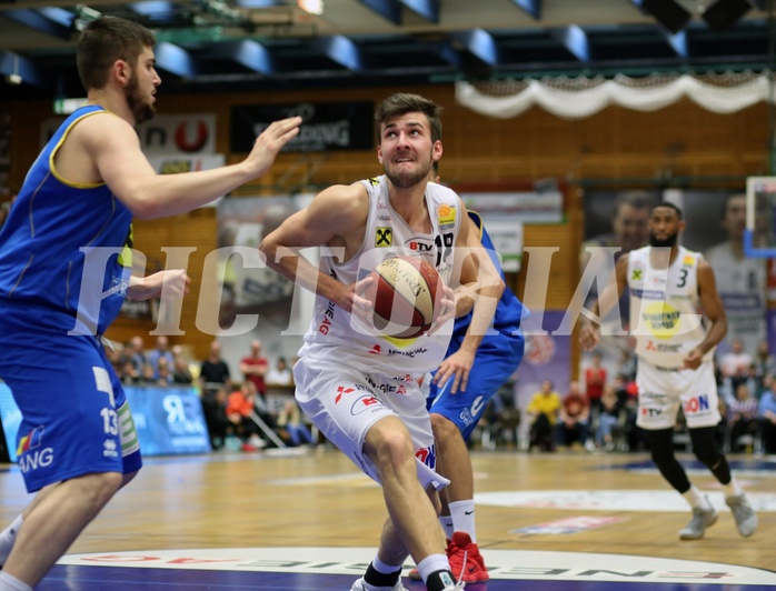 Basketball ABL 2017/18, Grunddurchgang 24.Runde Gmunden Swans vs. UBSC Graz


