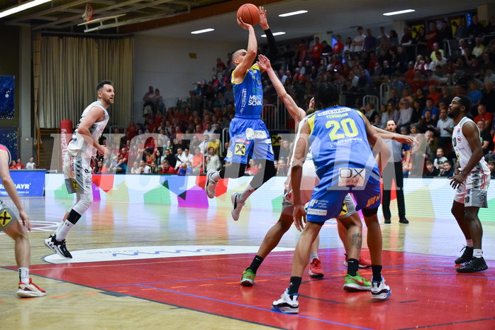 Win2Day Basketball Superliga 2022/23, Playoff,
Viertelfinale Spiel 5, Flyers Wels vs SKN St. Pölten