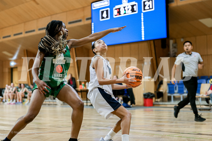 09.03.2025 Österreichischer Basketballverband 2024/25, SLWU16 Vienna Timberwolves vs. UBI Graz