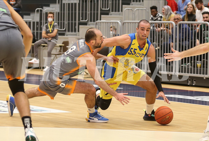 Basketball Superliga 2021/22, Grunddurchgang 5.Runde SKN St.Pölten vs. Klosterneuburg Dukes


