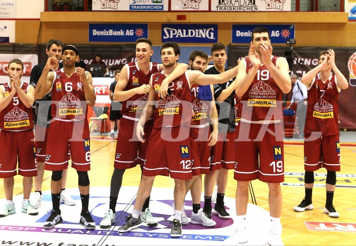 Basketball ABL 2017/18, Grunddurchgang 34.Runde Traiskirchen Lions vs. Gmunden Swans


