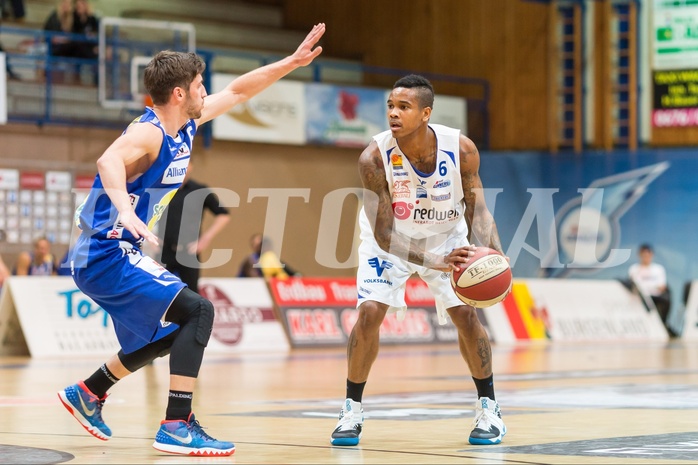 Basketball ABL 2015/16 Grunddurchgang 22.Runde Oberwart Gunners vs. Gmunden Swans