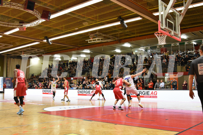 Basketball Superliga 2019/20, Grunddurchgang 18. Runde Flyers Wels vs. Gmunden Swans