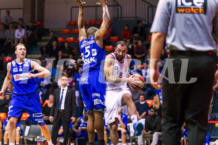 Basketball ABL 2015/16 Grunddurchgang 16.Runde BC Vienna vs. Oberwart Gunners
