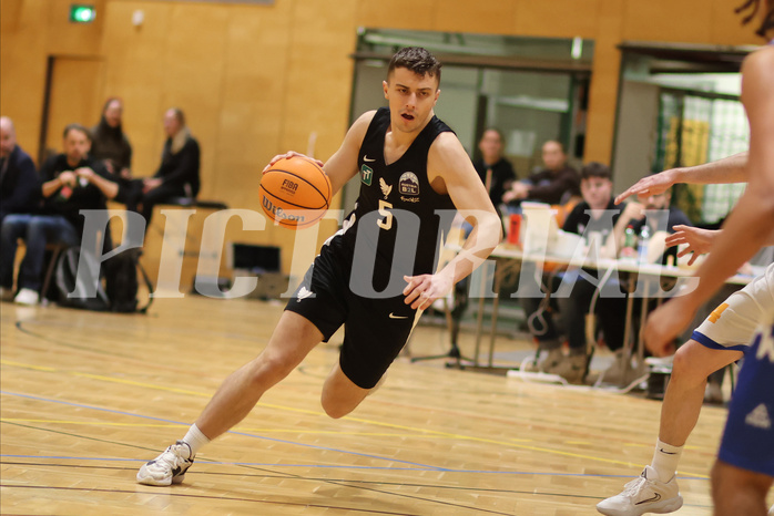 Basketball Zweite Liga 2024/25, Grunddurchgang 19.Runde Raiders Tirol vs. BBU Salzburg


