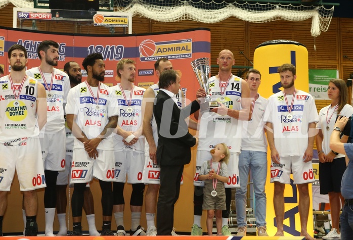 Basketball ABL 2018/19, Playoff HF Spiel 3 Gmunden Swans vs. Kapfenberg Bulls



