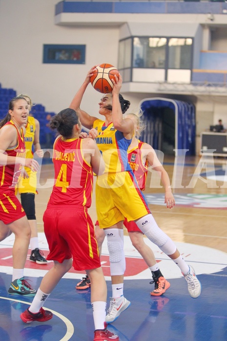 FIBA Europe EC U20 Women Division B Romania vs Montenegro