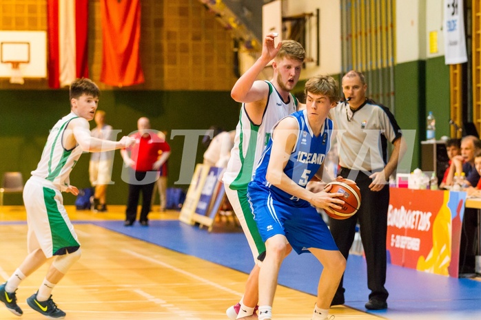 FIBA U18 European Championship Men 2015 DIV B Team Ireland vs Team Iceland 