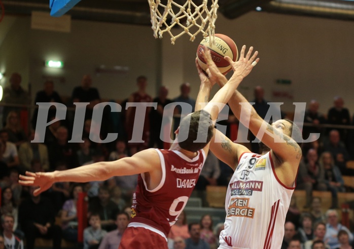 02.04.2018 Basketball ABL 2017/18 Grunddurchgang 30. Runde Traiskirchen Lions vs. BC Hallmann Vienna