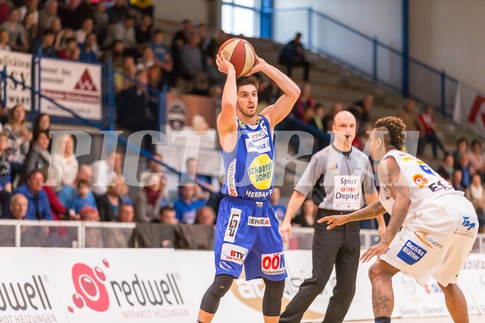Basketball ABL 2015/16 Playoff Viertelfinale Spiel 1 Oberwart Gunners vs. Gmunden Swans