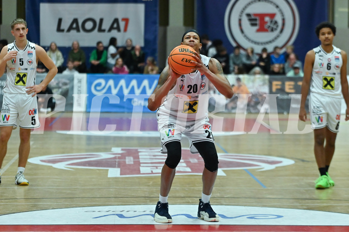 Basketball, Superliga 2023/24, Grunddurchgang 12. Runde, Flyers Wels vs. BBC Nord Dragonz,