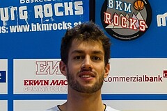 Basketball 2.Bundesliga: BK Mattersburg Rocks - Spielerportrait Bild zeigt: Jan NICOLI (10)