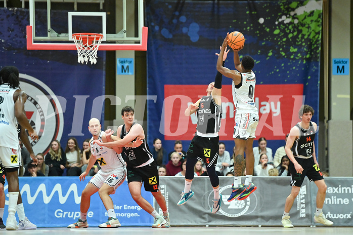 Basketball, Superliga 2024/25, Grunddurchgang 9.Runde, Flyers Wels vs. Fürstenfeld Panthers,
