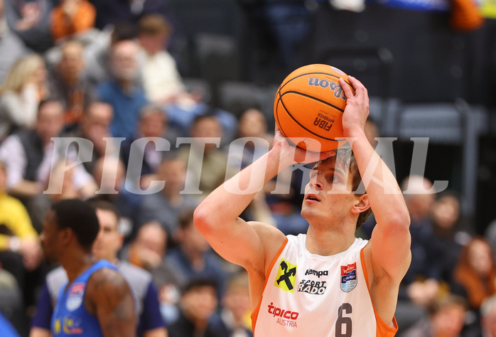 Basketball Superliga 2024/25, Grunddurchgang 18.Runde Klosterneuburg Dukes vs. SKN St. Pölten