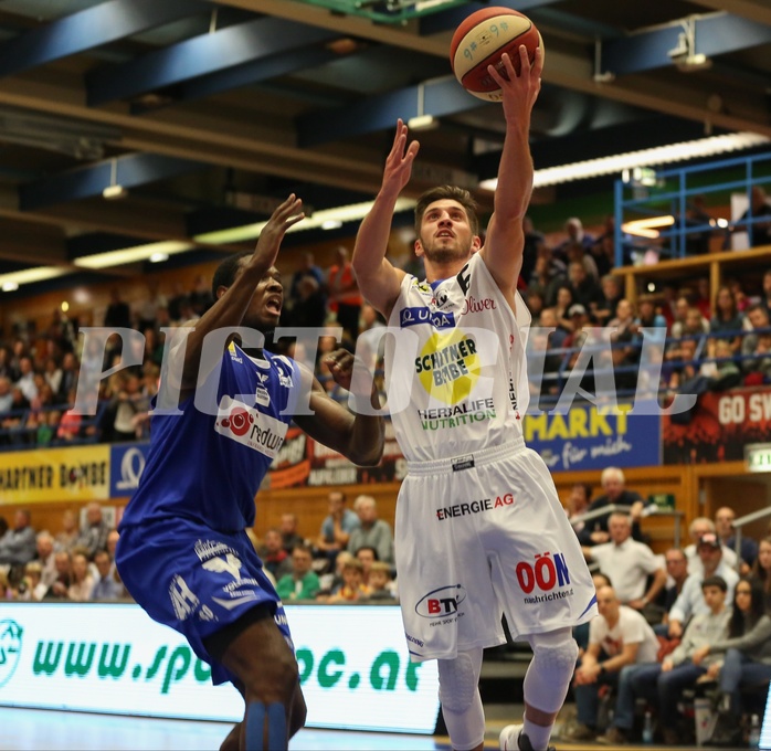 Basketball ABL 2016/17 Grunddurchgang 6.Runde Gmunden Swans vs Oberwart Gunners