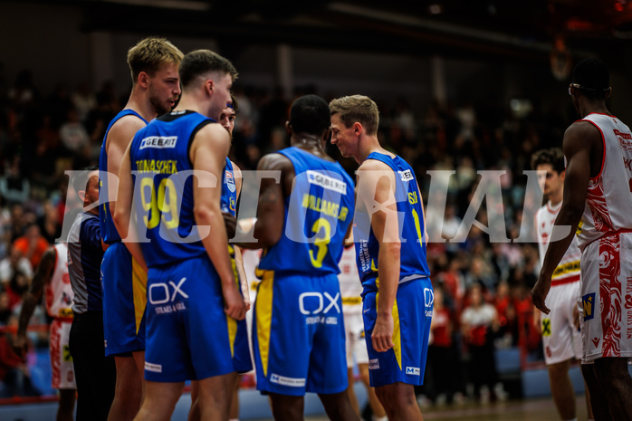 Basketball, Win2Day Superliga 2024/25, Grunddurchgang 4.Runde, Traiskirchen Lions, St. Pölten, 