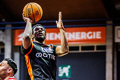 Basketball, Win2Day Superliga 2023/24, 2. Qualifikationsrunde, BC Vienna, Fürstenfeld Panthers, Hegel Augustin (17)