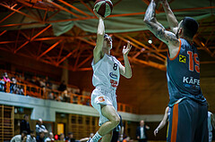 Basketball, Basketball Zweite Liga, Grunddurchgang 10.Runde, BBC Nord Dragonz, Fürstenfeld Panthers, Felix Leindecker (8)