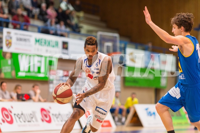 Basketball ABL 2015/16 Grunddurchgang 28.Runde Oberwart Gunners vs. UBSC Graz