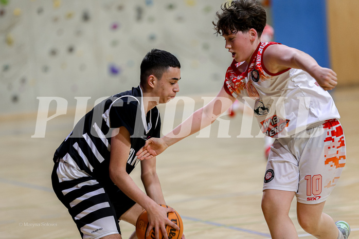 05.04.2025 Österreichischer Basketballverband 2024/25, SLMU14, BC Vienna vs. Vienna Giants 