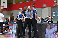 Basketball Superliga 2024/25, Playoff, Viertelfinale Spiel 3, Flyers Wels vs BBC Nord Dragonz,
