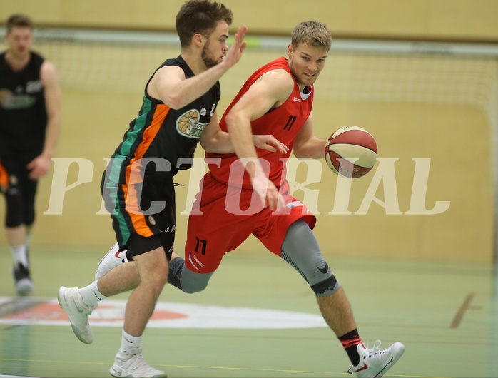 Basketball 2.Bundesliga 2017/18, Grunddurchgang 17.Runde Mistelbach Mustangs vs. Basket Flames


