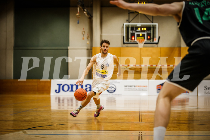 Basketball, Basketball Zweite Liga 2021/22, Grunddurchgang 1. Runde, Mattersburg Rocks, Deutsch Wagram Alligators, Jan NICOLI (6)