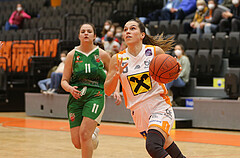 Basketball Damen Superliga 2021/22, Grunddurchgang 8.Runde BK Duchess Klosterneuburg vs. KOS Celovec


