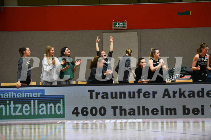 Win2Day Basketball, Damen Superliga 2022/23, Grunddurchgang 12. Runde, DBB LZ OÖ vs Basket Flames,