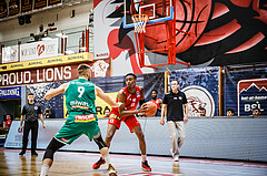 Basketball, bet-at-home Basketball Superliga 2021/22, Grunddurchgang 5.Runde, Traiskirchen Lions, Kapfenberg Bulls, Karl William Gamble Jr. (8)