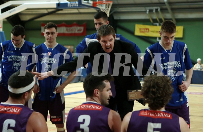 03.02.2019 Basketball ABL 22. Runde   DC Timberwolves vs Traiskirchen Lions 
Im Bild: