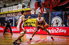 Basketball, win2day Basketball Superliga 2022/23, Grunddurchgang 1.Runde, Traiskirchen Lions, BC GGMT Vienna, Fabricio Vay (11)