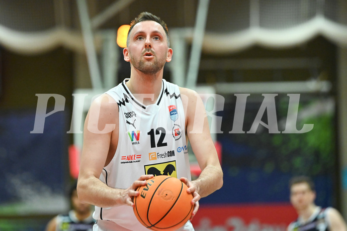 Basketball Superliga 2023/24, 8.Plazierungsrunde,
Flyers Wels vs. Gmunden Swans

