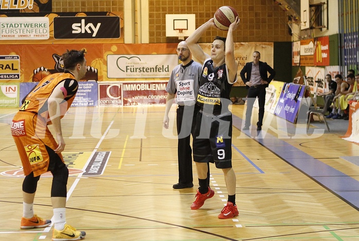 Basketball ABL 2015/16 Grunddurchgang 20.Runde  Fürstenfeld Panthers vs Traiskirchen Lions