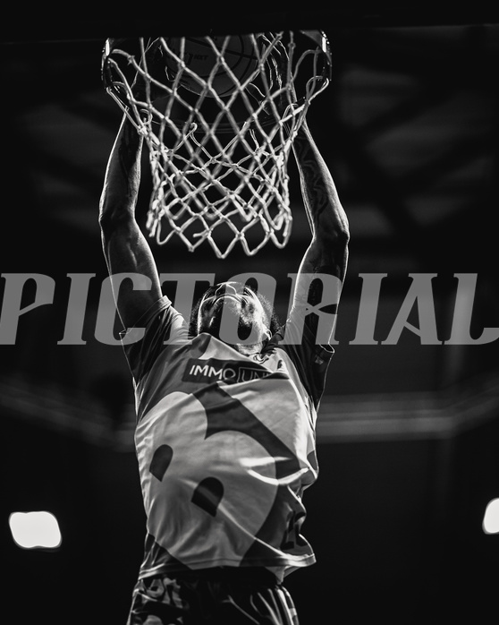 Basketball, Win2Day Superliga 2023/24, Grunddurchgang 18.Runde, BC Vienna, Klosterneuburg Dukes, Michael Weathers (20)