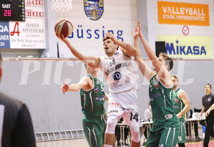 Basketball 2.Bundesliga 2020/21 Grunddurchgang 11.Runde  Jennersdorf Blackbirds vs KOS Celovec