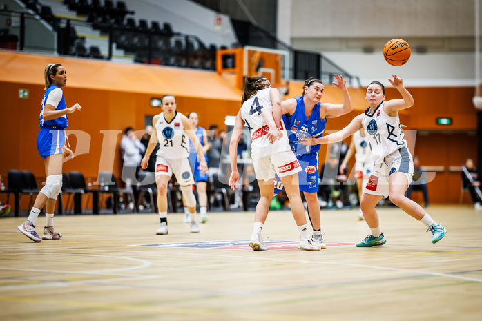Basketball, Win2Day Basketball Damen Superliga 2023/24, Grunddurchgang 10.Runde, Vienna Timberwolves, DBB LZ OÖ, Antonia Dumancic (17)