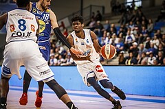 Basketball, ABL 2018/19, Playoff HF Spiel 1, Oberwart Gunners, Gmunden Swans, Dwane Miner (6)