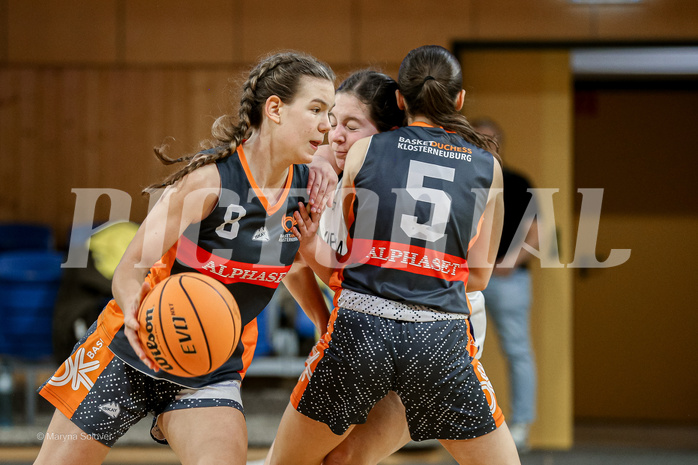 16.02.2025 Österreichischer Basketballverband 2024/25, SLWU16 Vienna United vs Basket Duchess