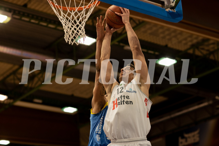Basketball, Basketball Superliga 2022/23, Grunddurchgang Runde 18, Kapfenberg Bulls, SKN St. P