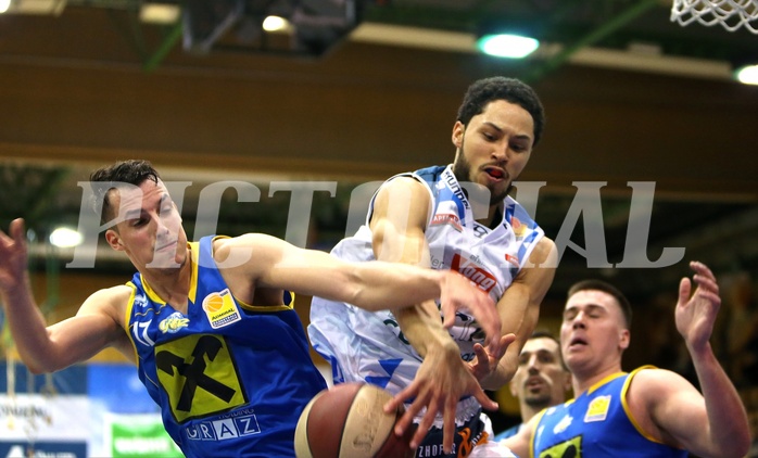 Basketball ABL 2017/18, Grunddurchgang 28.Runde Kapfenberg Bulls vs. UBSC Graz


