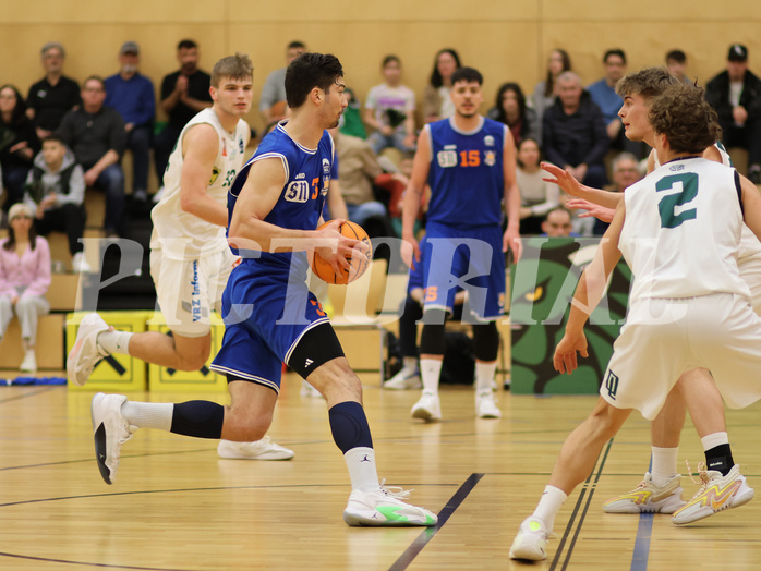 Basketball Zweite Liga 2023/24, Grunddurchgang 19.Runde Dornbirn Lions vs. BBU Salzburg