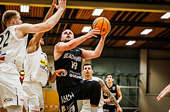 Basketball, Basketball Zweite Liga 2024/25, Grunddurchgang 13.Runde, Mattersburg Rocks, Güssing Blackbirds, Mate Horvath (18)
