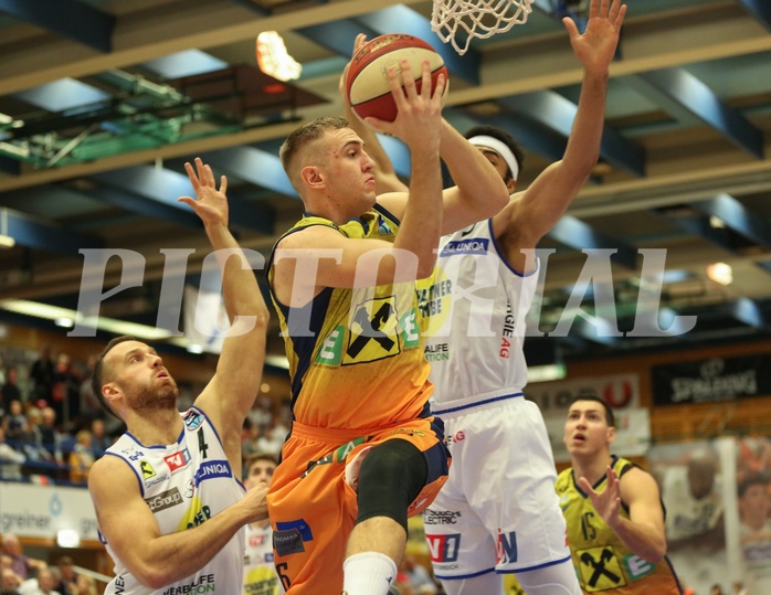 Basketball Basketball Superliga 2019/20, Grunddurchgang 6.Runde Gmunden Swans vs. UBSC Graz


