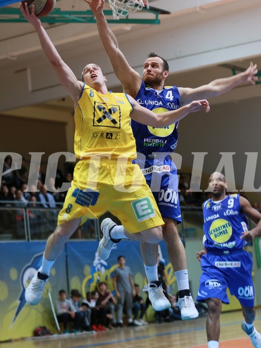 Basketball ABL 2016/17 Grunddurchgang 17.Runde UBSC Graz vs. Gmunden Swans


