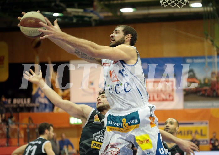 Basketball ABL 2016/17 Grunddurchgang 20.Runde Kapfenberg bulls vs Traiskirchen Lions