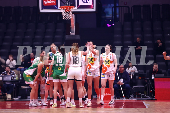 19.01.2025, Graz, Raiffeisen Sportpark, Basketball Austria Cup 2025, Final Four, Finale, Klosterneuburg Duchess vs. UBI Graz,  