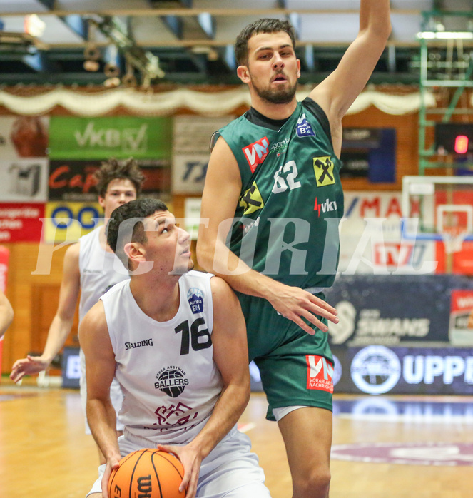 Basketball Zweite Liga 2023/24, Grunddurchgang 6.Runde Upper Austrian Ballers vs. Dornbirn Lions


