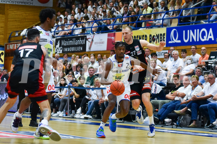 Basketball Superliga 2021/22, 
Finale Spiel 2, Swans Gmunden vs BC Vienna